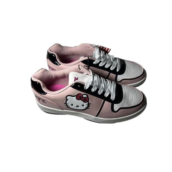 Hello Kitty by Sanrio Women's Pink Casual Court Sneakers NEW (Size 8) - Picture 1 of 16